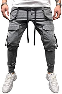 Mens Fashion Athletie Cargo Pants